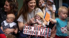 protest against births in prison