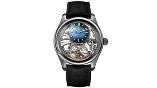 H. Moser & Cie Pioneer Cylindrical Tourbillon Skeleton