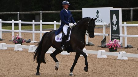 Carl Hester on new ride Monet X in dressage grand prix