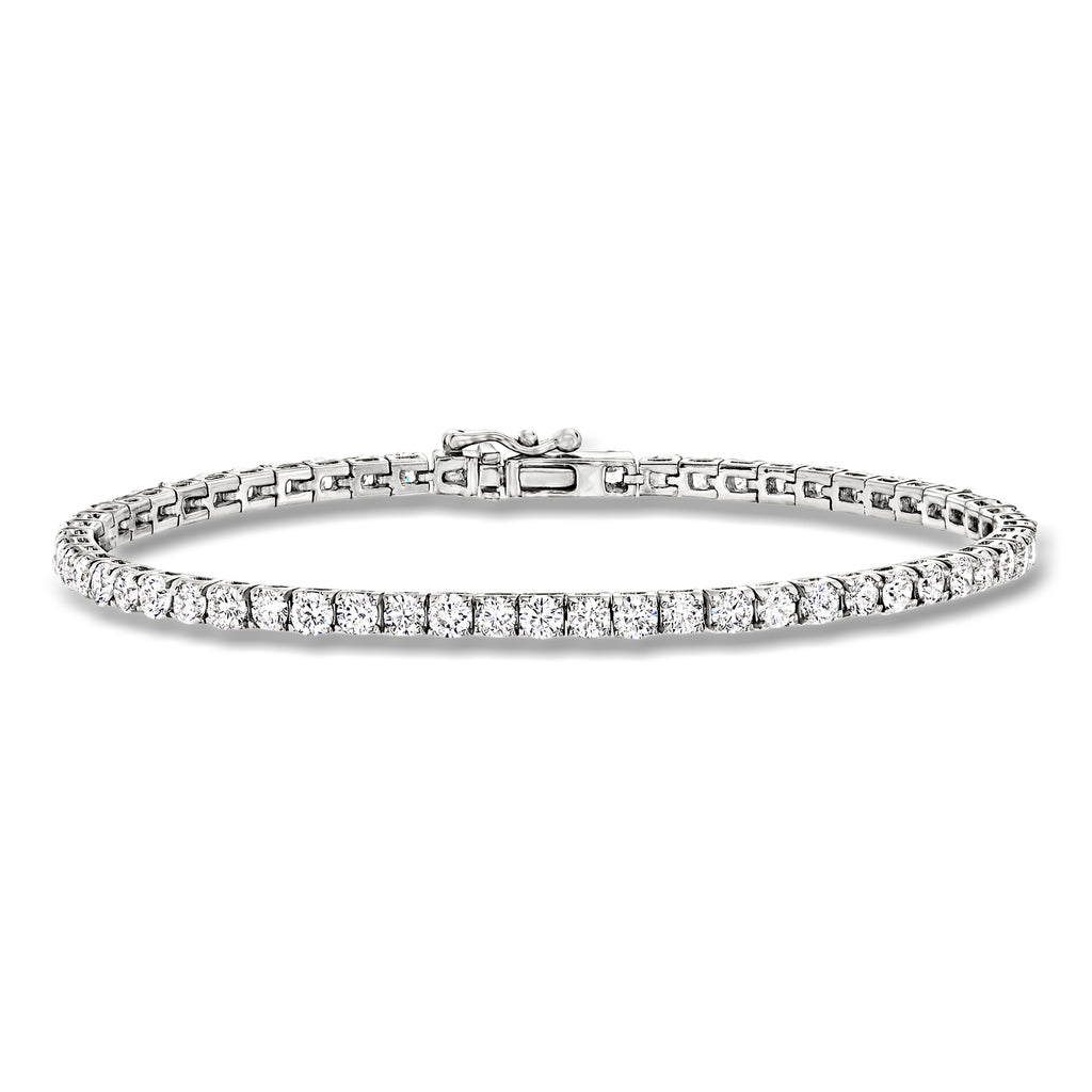 5.00 Ct. T.w. Lab-Grown Diamond Tennis Bracelet in 14kt White Gold