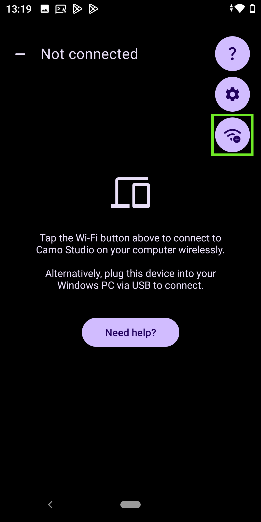 Android Smartphone as a Webcam