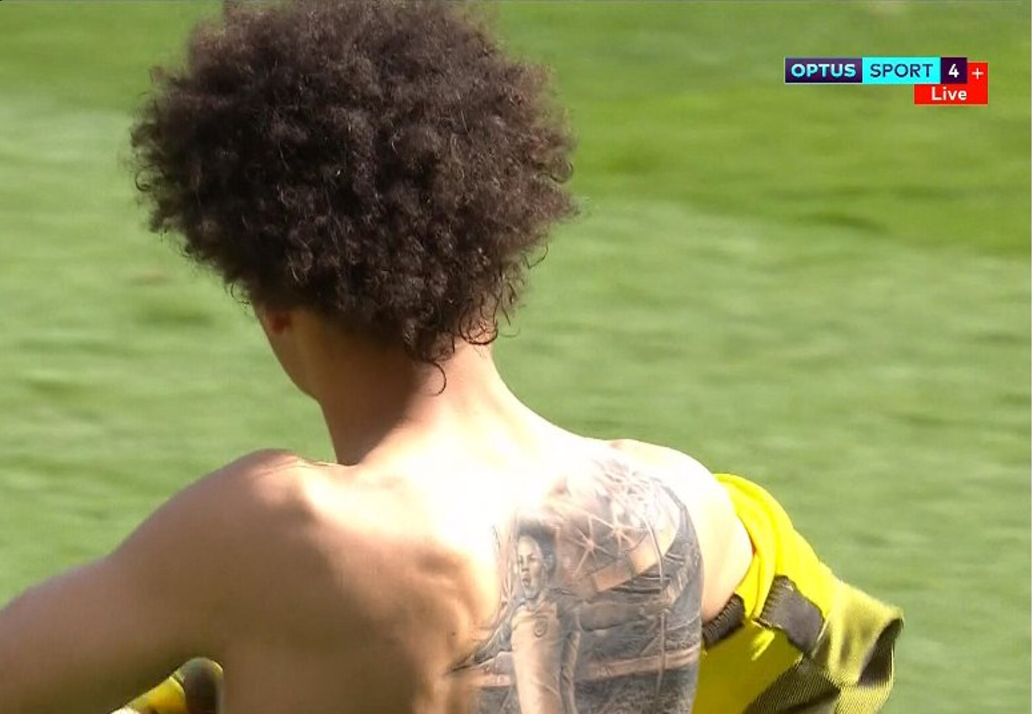 Leroy Sane admits he regrets huge back tattoo symbolising his Man City  spell  Daily Star
