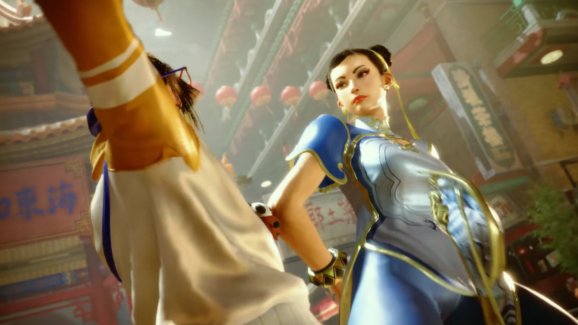 A screenshot of a fight during Street Fighter 6 (Switch 2 edition), one of the best Switch 2 games to play.