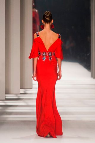 Carolina Herrera AW14, New York Fashion Week