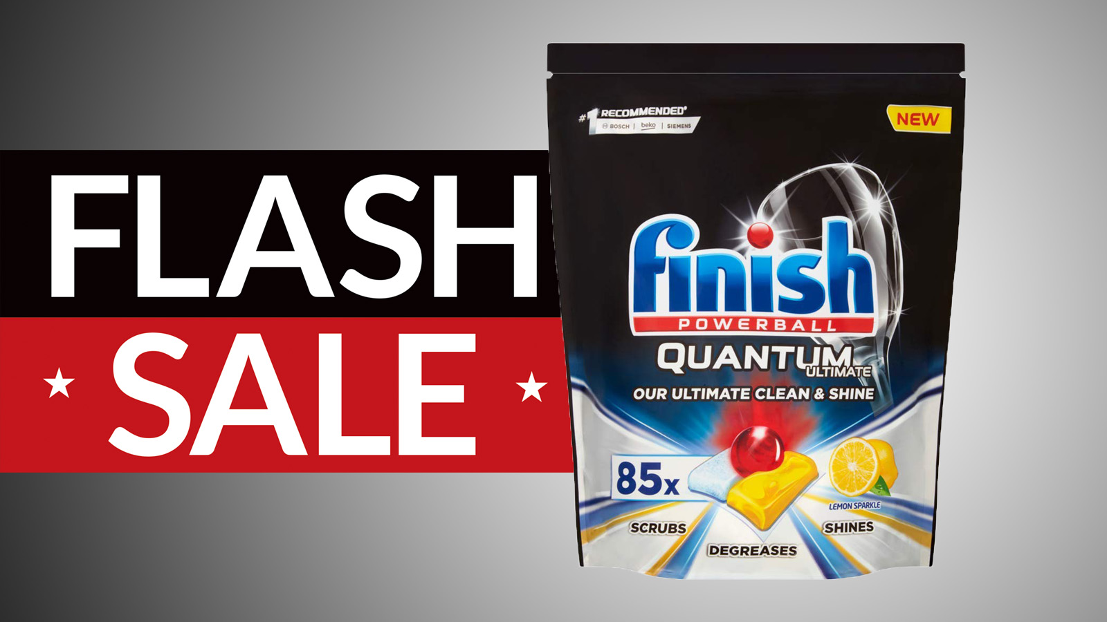 The best dishwasher tablets, Finish Quantum Ultimate, are now better than  half price