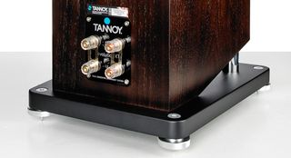 Twin binding posts allow you to biamp or biwire the speakers