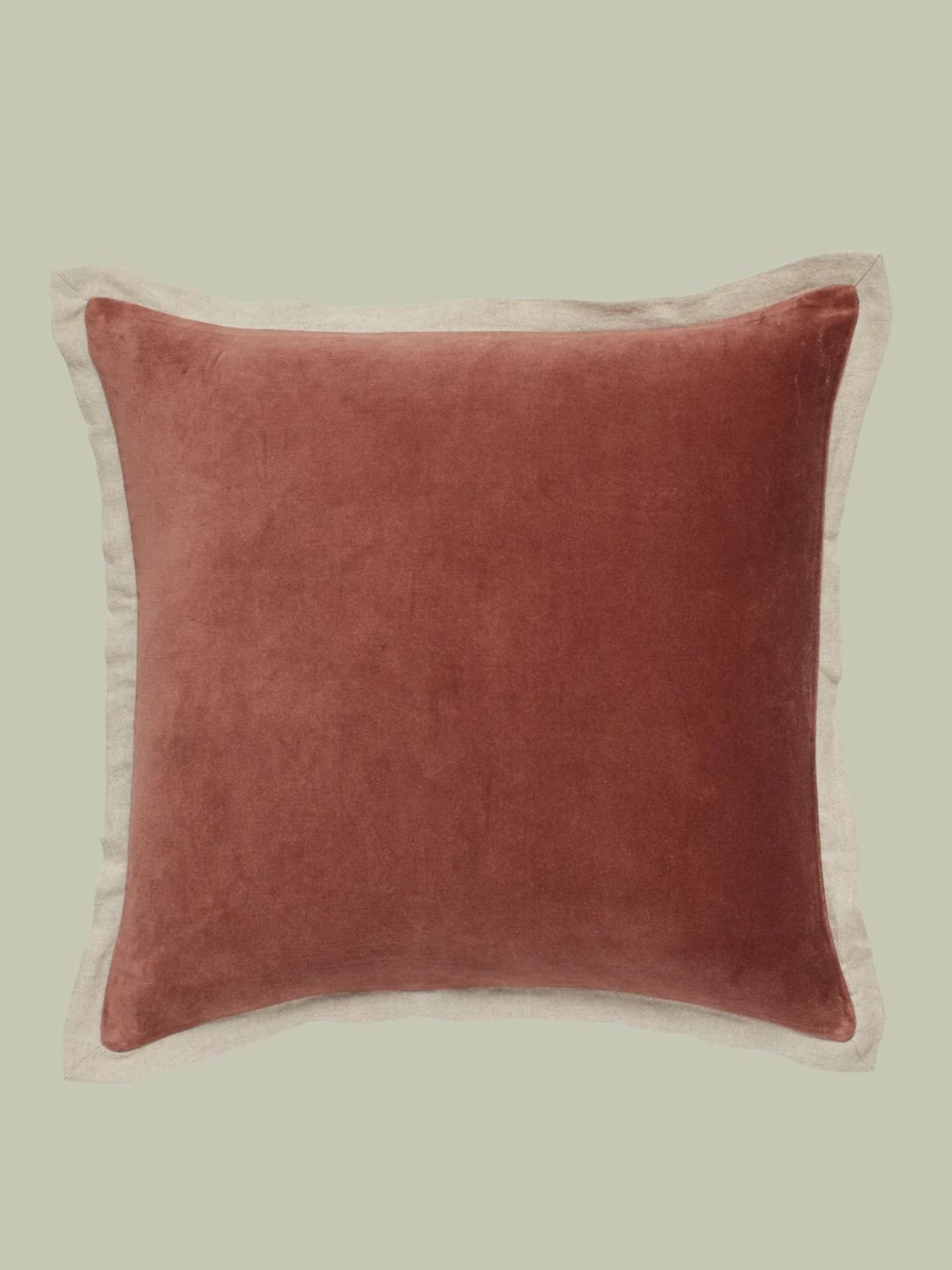 Oka Prod, Isla Cushion Cover - Earthy Red
