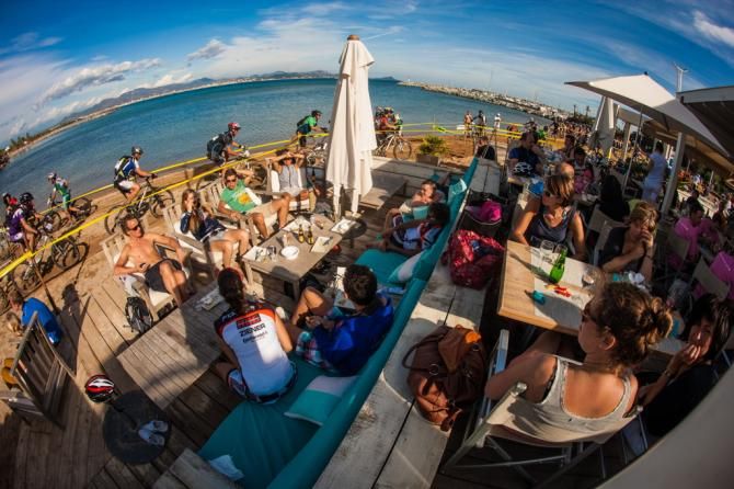 Party time at the end of the season at Roc d'Azur