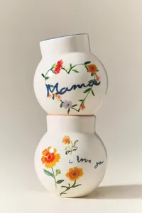 Anthropologie Mom's Day Bud Vase