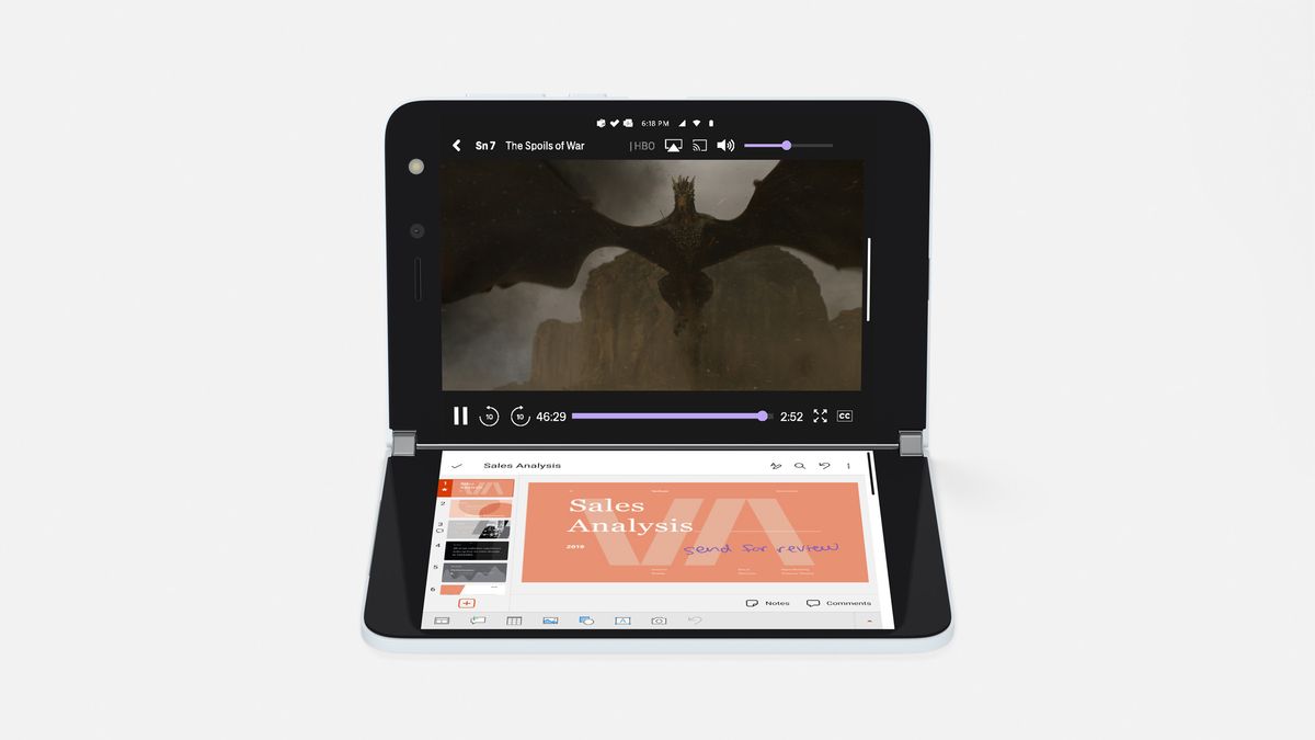Image of the Microsoft Surface Duo