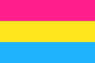 pansexual pride flag one of a communities of lgbt sexual minority