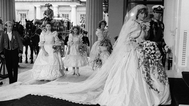 Rare Photos From Diana and Charles' Wedding