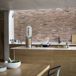 Dyson Pure Hot + Cool Formaldehyde on kitchen counter