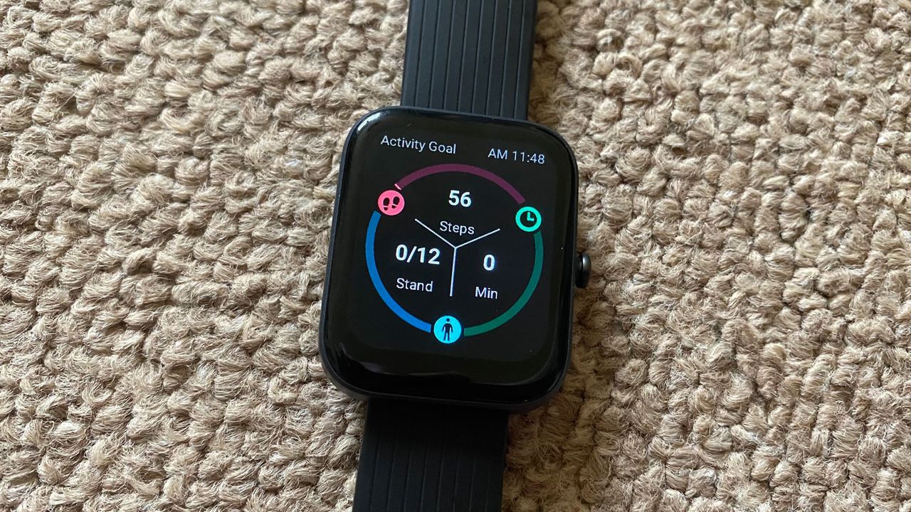 AmazFit Bip 3 Pro activity goal
