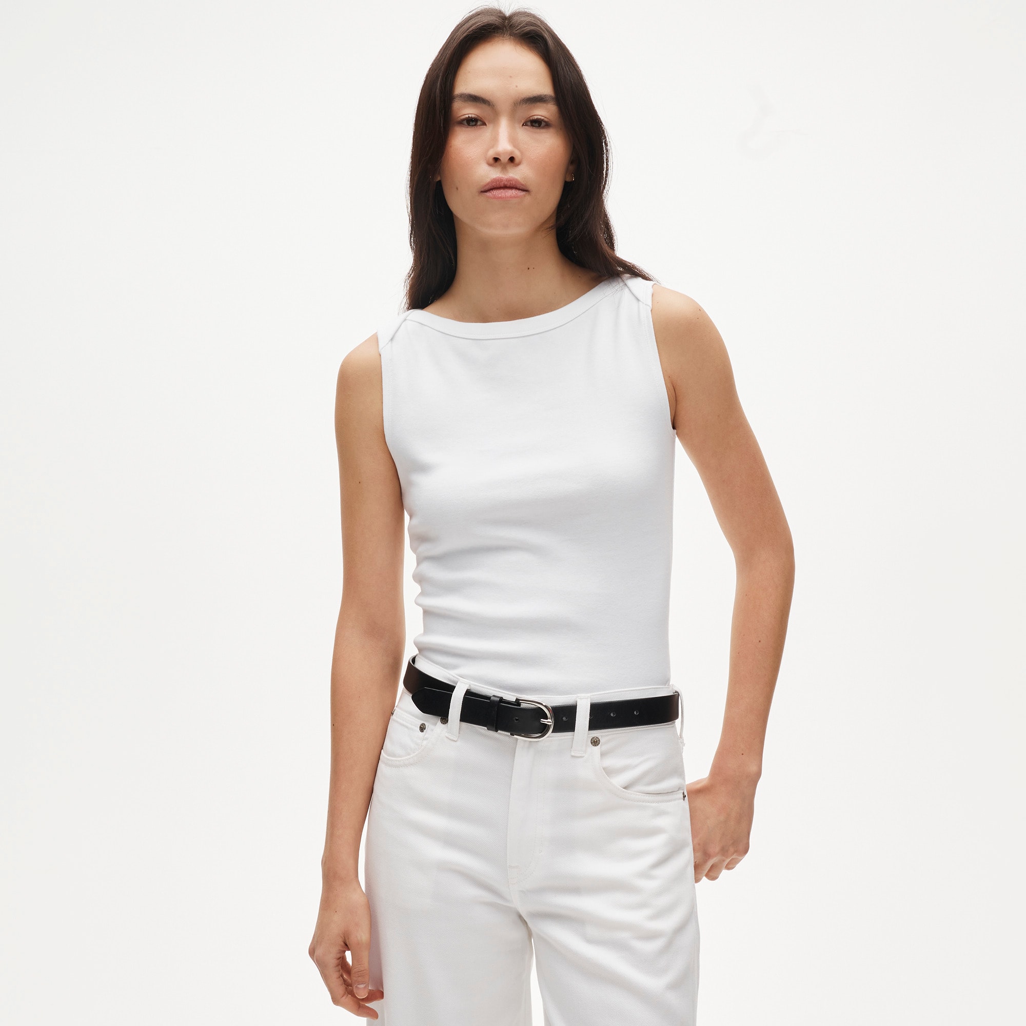 Perfect-Fit Boatneck Tank Top
