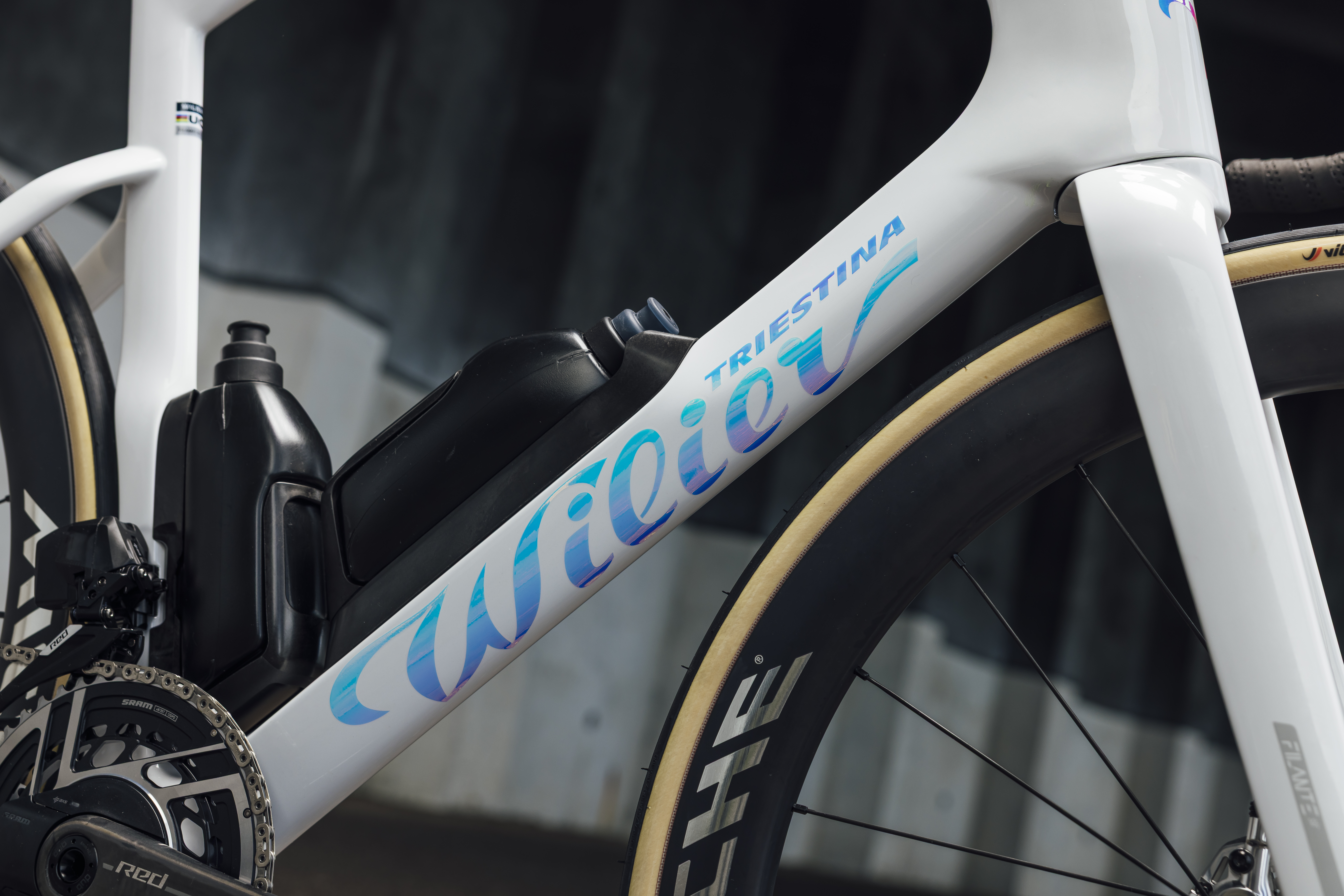 various shots of Willier road race bike outdoors