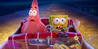 Patrick and Sponge Bob in The SpongeBob Movie: Sponge on the Run