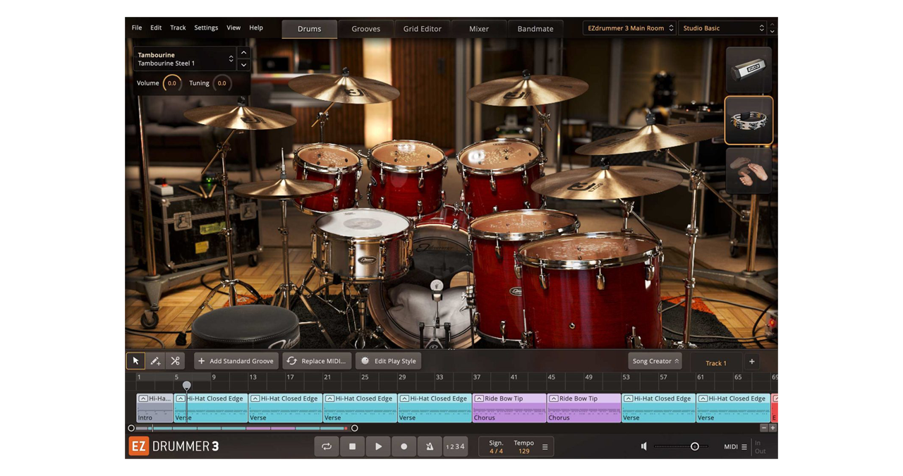 Toontrack Drummer