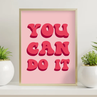 You Can Do This Print, from £2.49 | Etsy