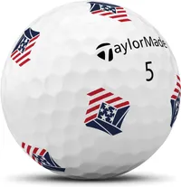 TaylorMade TP5 "Stars and Stripes" ClearPath Ball