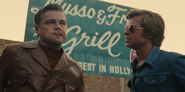 Leonardo DiCaprio and Brad Pitt in Once Upon a Time in Hollywood