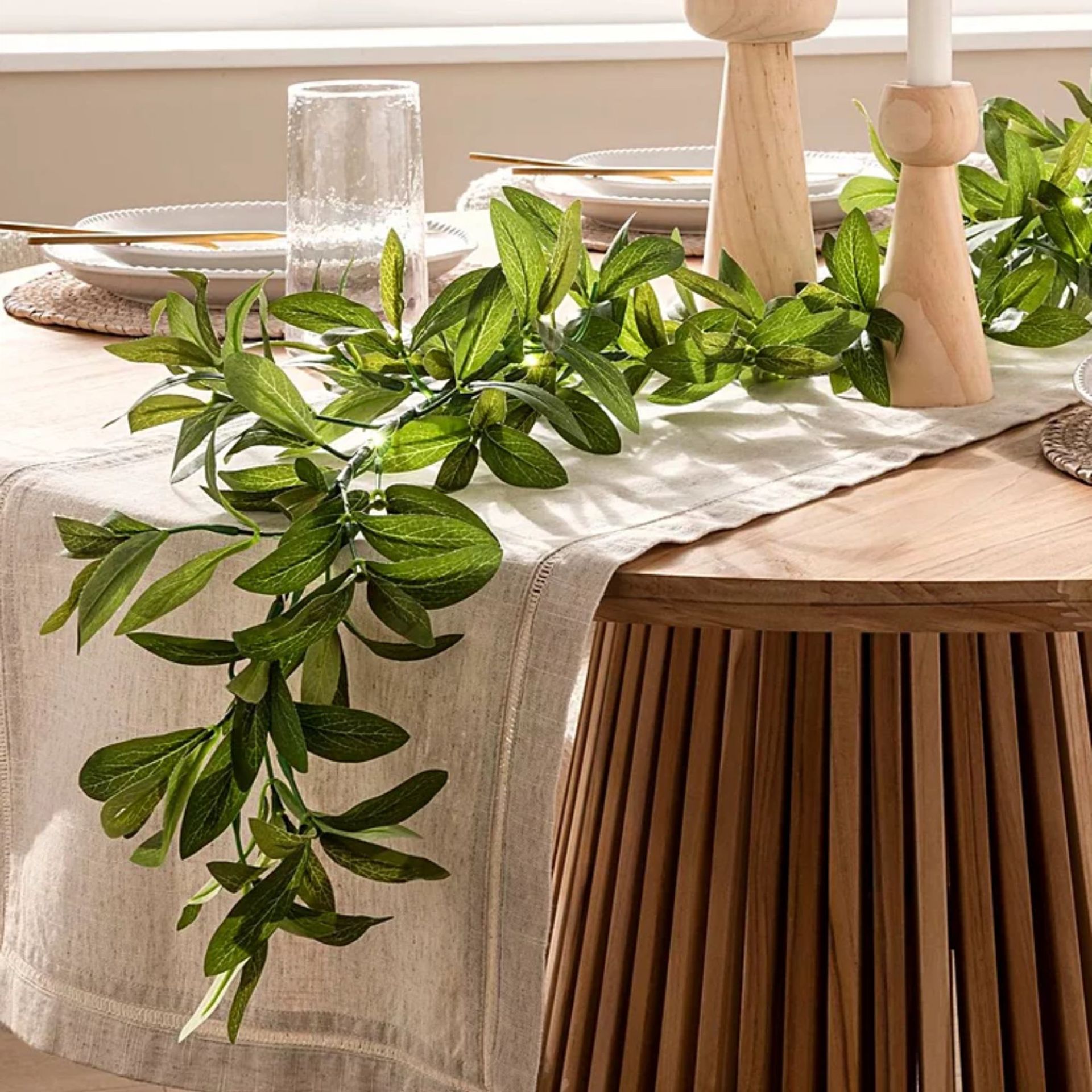 Stacey Solomon 40 LED Olive Light-Up Garland