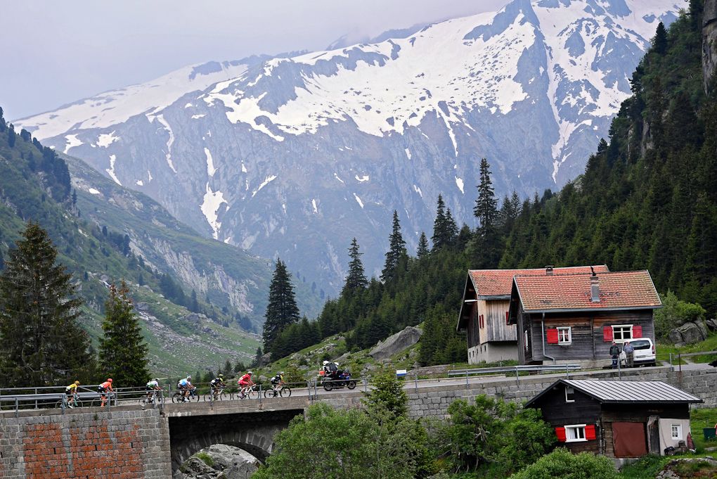 Stage 7 at Tour de Suisse