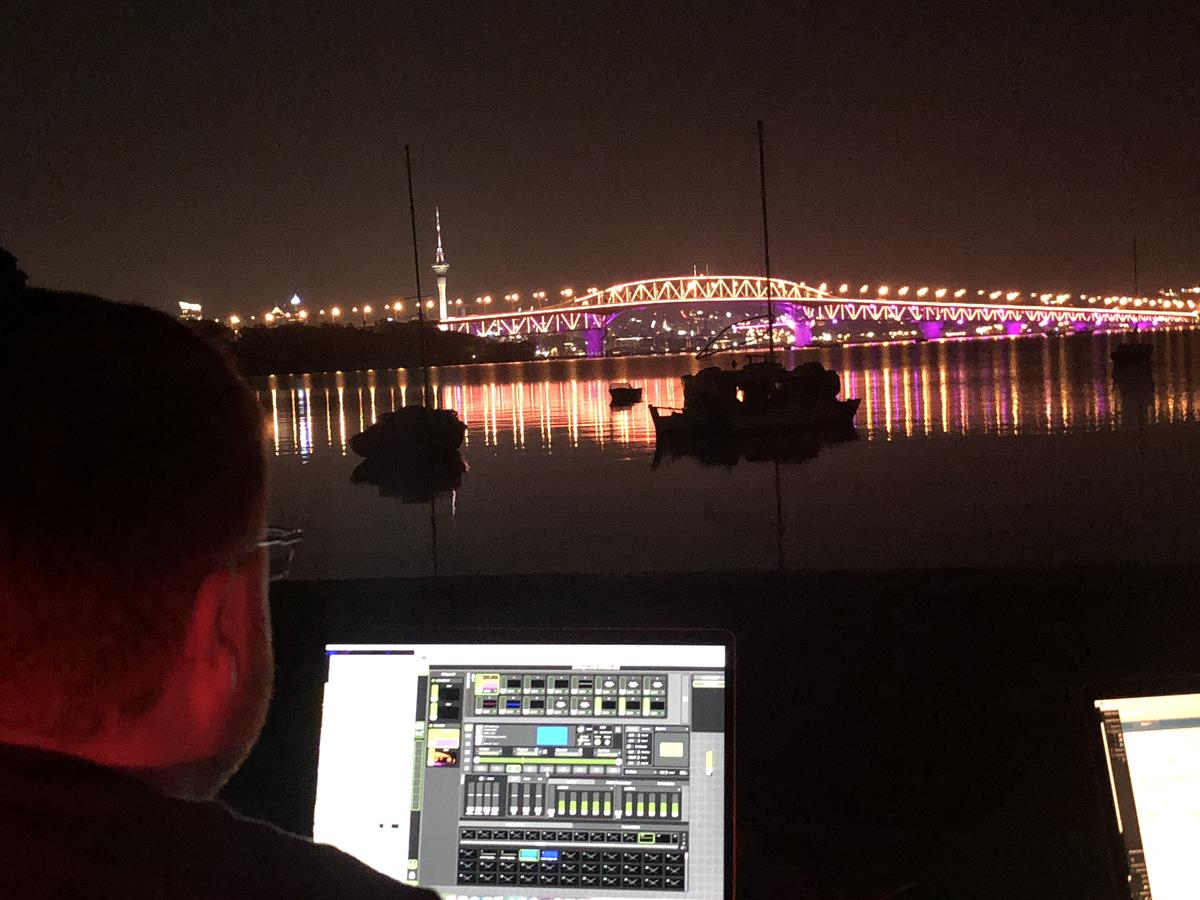 Auckland Harbour Bridge Comes to Life With Martin by Harman Professional Lighting Solutions