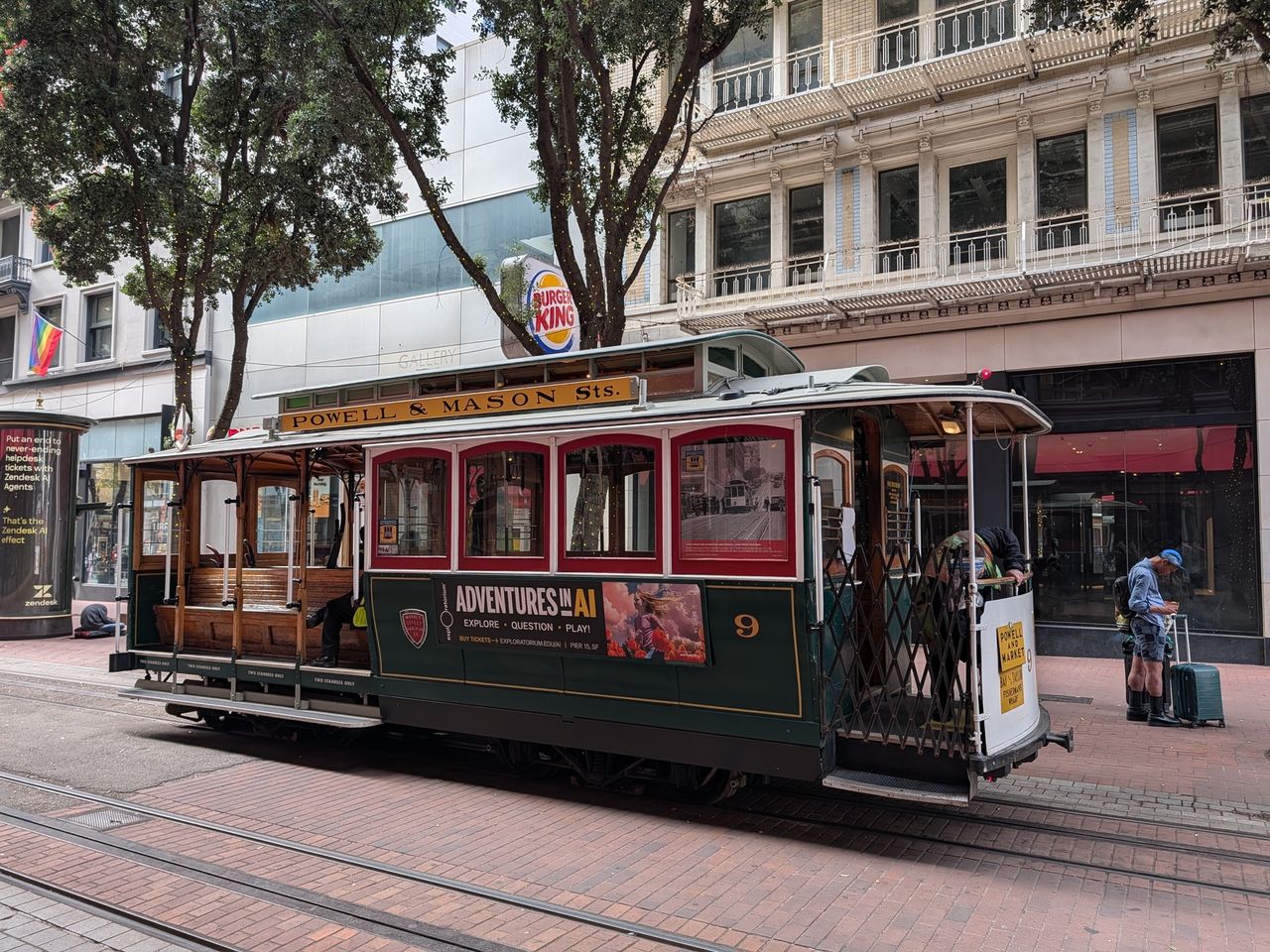 Cable car shot by Pixel 10 Pro