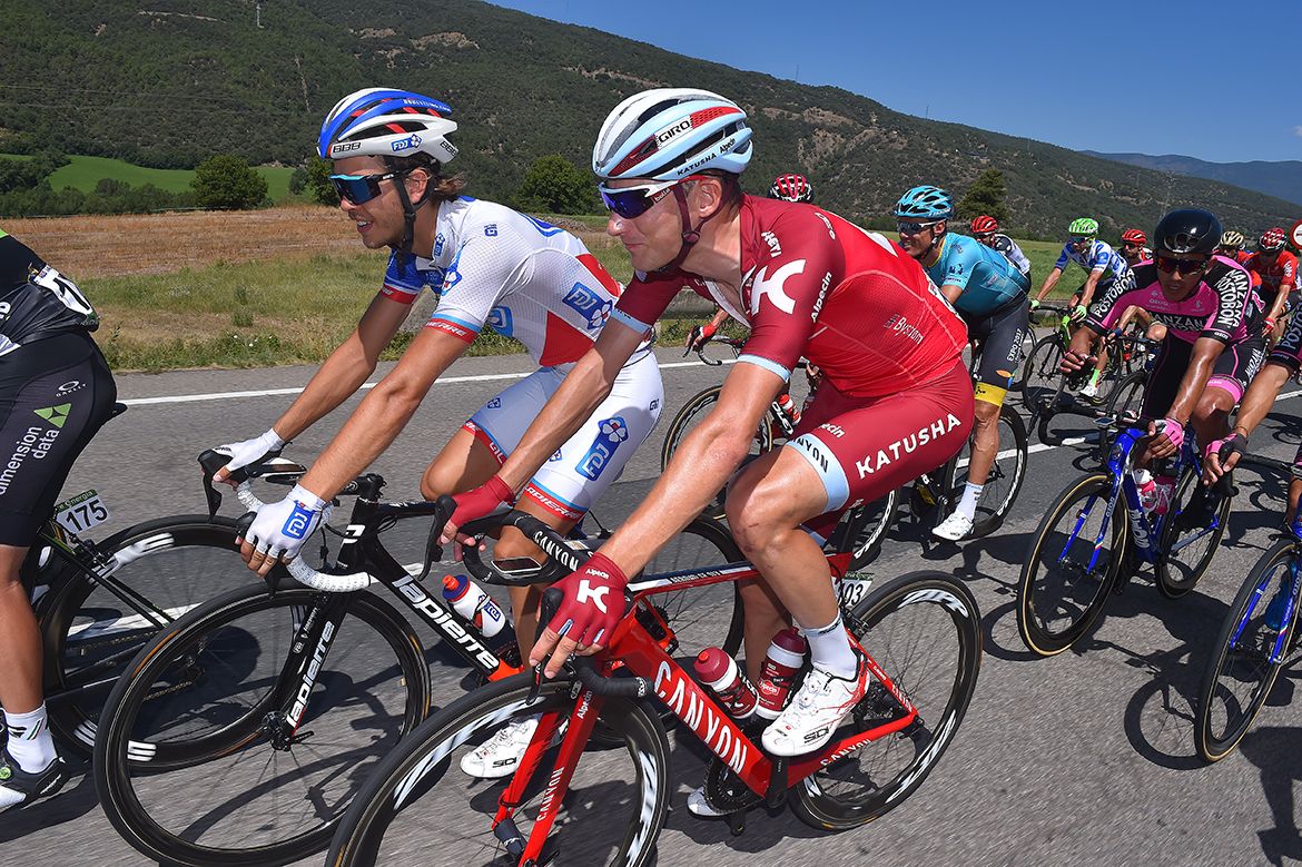 Norwegian riders Sven Erik Bystrom and Odd Christian Eiking