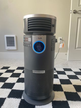 A product review shot of the Shark Air Purifier 3-in-1