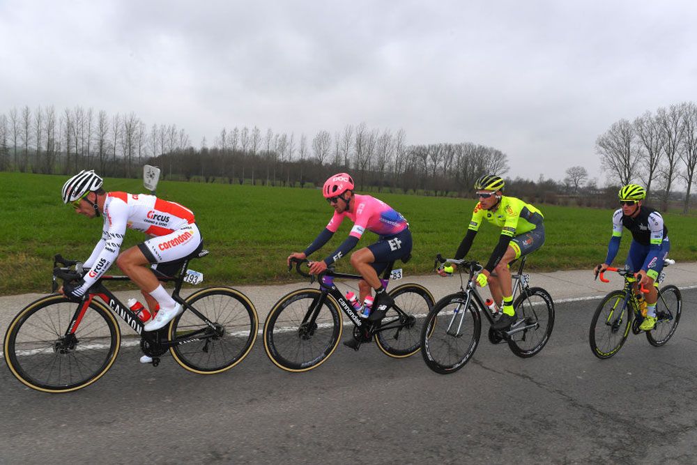 The early break in at Omloop Het Nieuwsblad