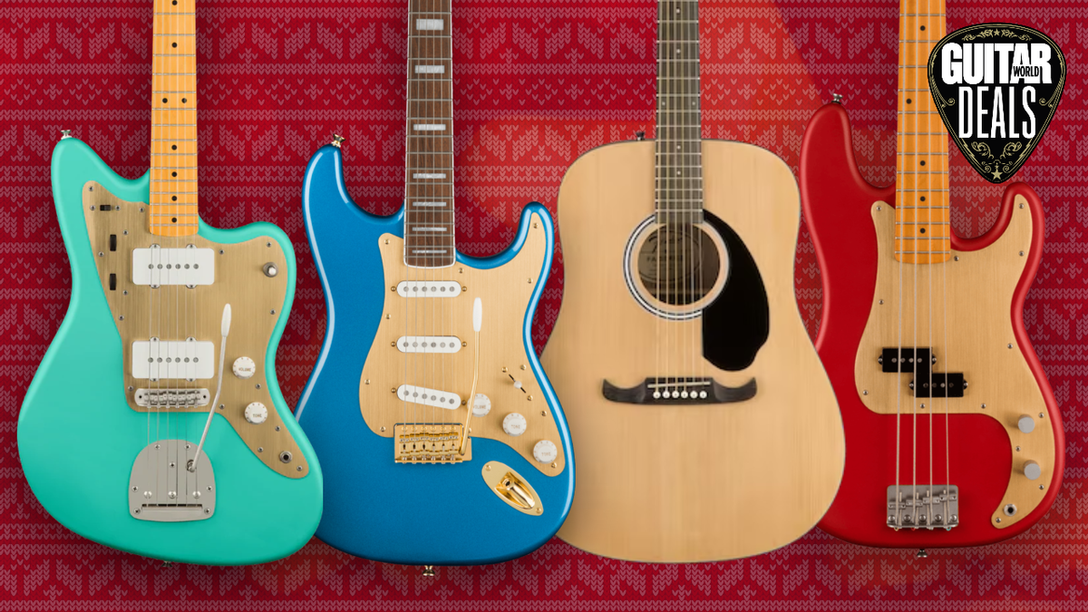 On the first day of Christmas, Fender gave to me 30% off the Squier ...