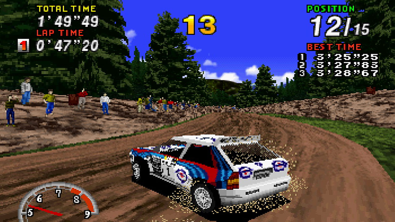 Sega Rally Championship (Sega Saturn)