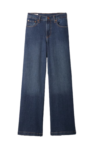 Gap High Rise Stride Wide-Leg Jeans