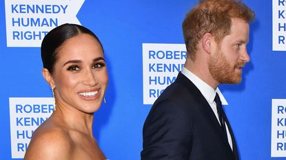 Prince Harry and Meghan Markle are a "great love story" according to the Prince