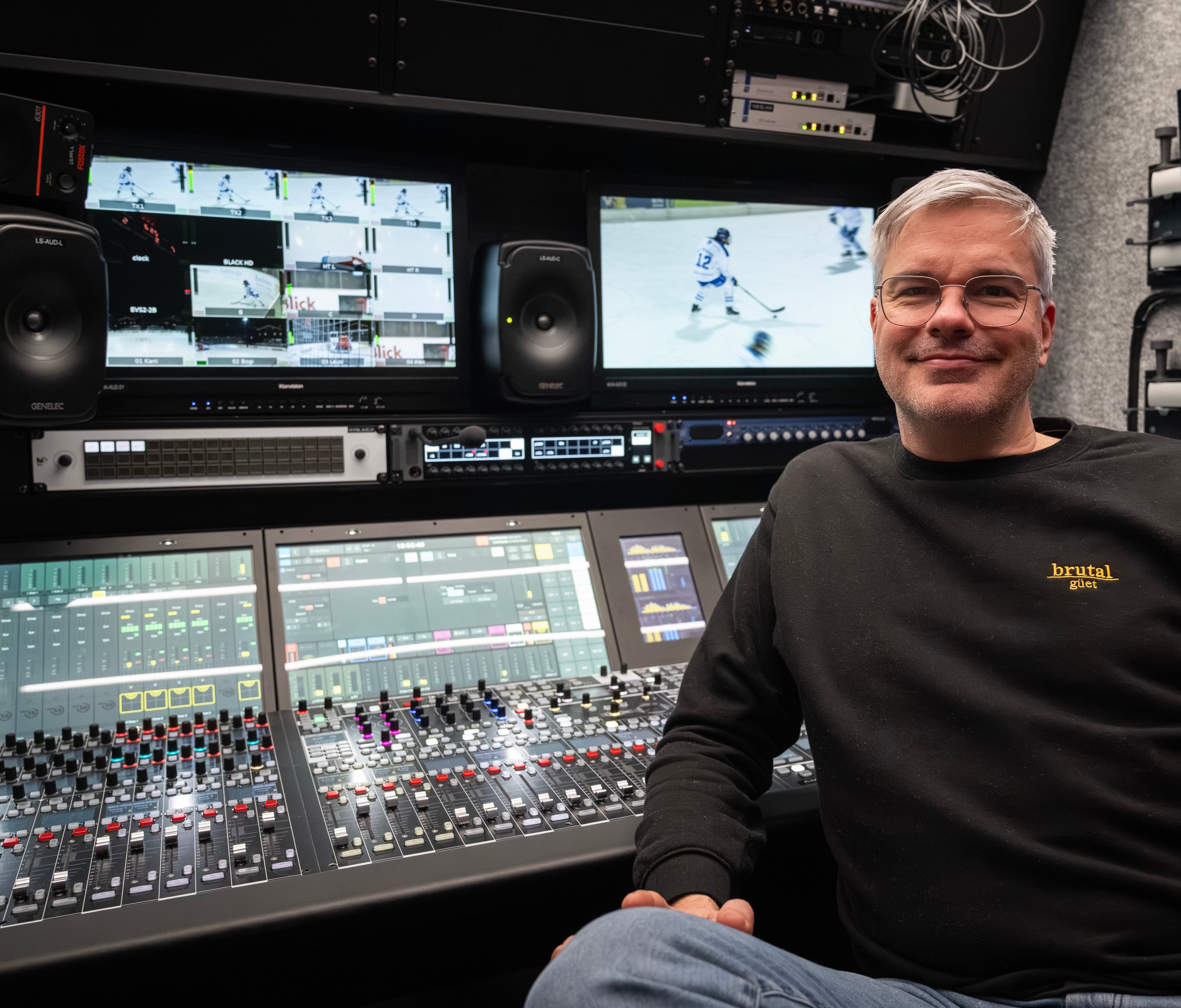 Christian Maier, senior broadcast audio engineer at brutal g&amp;uuml;et.