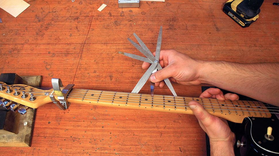 How to fit a guitar neck shim MusicRadar