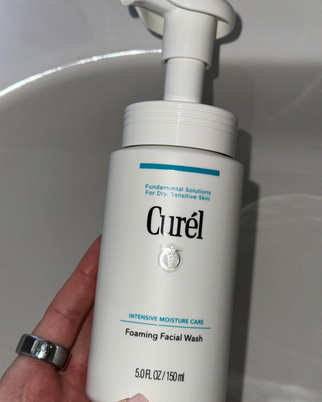 Curel foaming cleansers