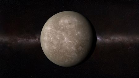 Mercury in space