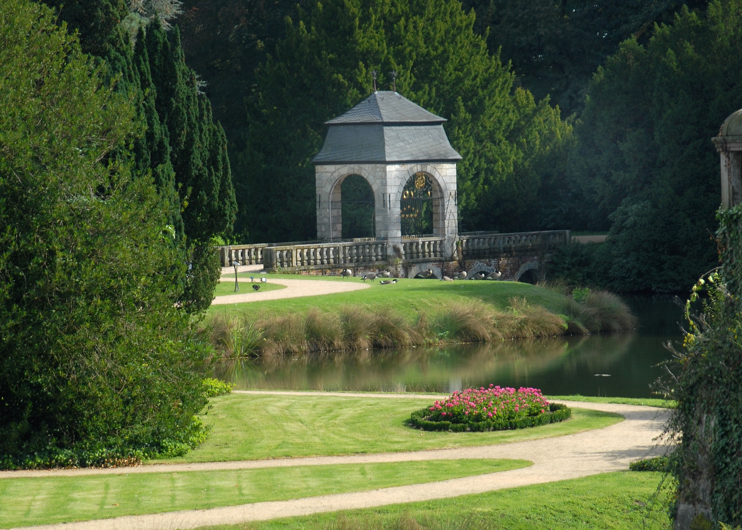 House and garden