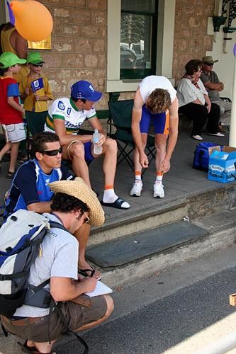 Cyclingnews reporter Les Clarke