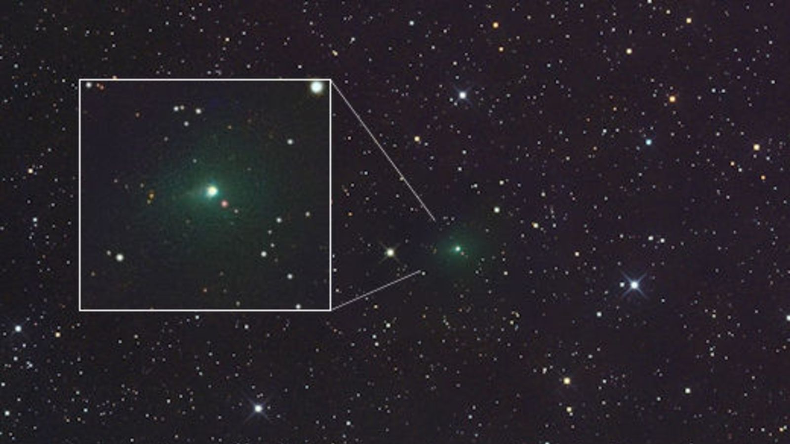 Interstellar comet 3I/ATLAS could be turning bright green, surprising new  photos reveal | Live Science
