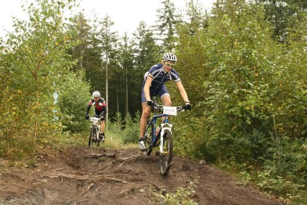 Kristian Axelsen races in the U19 race