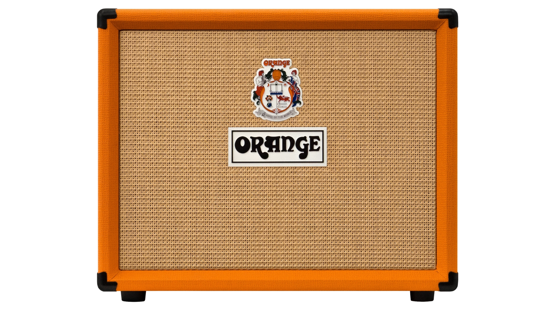 An Orange Super Crush 100 combo amp