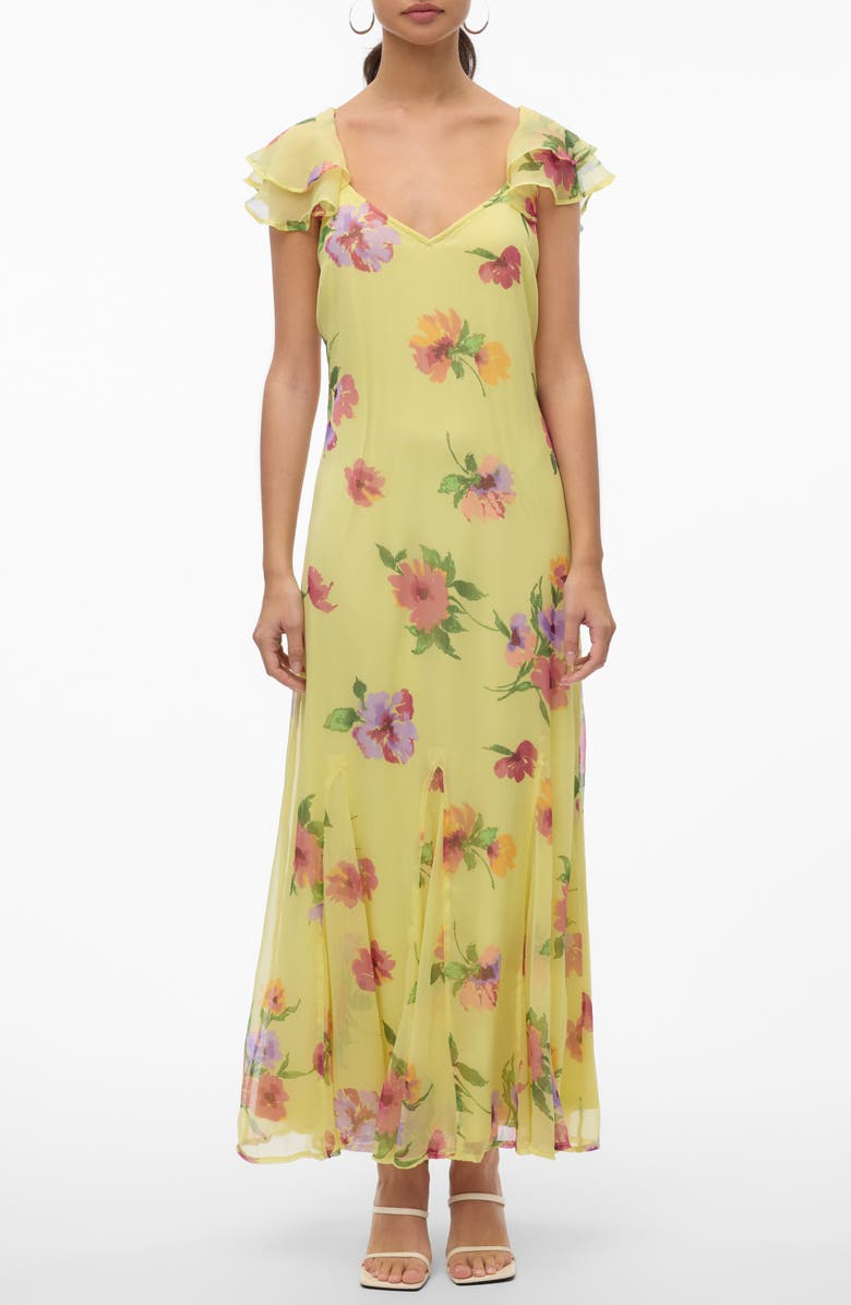 Smilla Floral Print Ruffle Dress