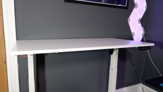 An Autonomous SmartDesk 5 being put together and installed in an office.