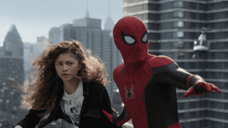 Zendaya and Tom Holland as Spider-Man in No Way Home