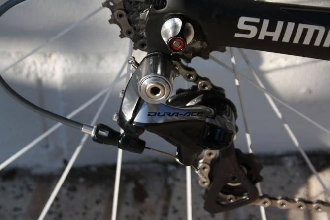 Shimano Dura-Ace RD-9000 w/ Berner pulleys and cage