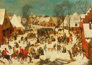 Massacre of the Innocents by Brueghel the Younger, with Dickinson